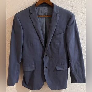 Owen Miller x Saks Fifth Avenue Men’s Summerweight 2-Button Blazer Navy • 40R